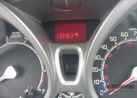 2012 Ford Fiesta Se из США, поврежденный, VIN 3FADP4EJXCM180259